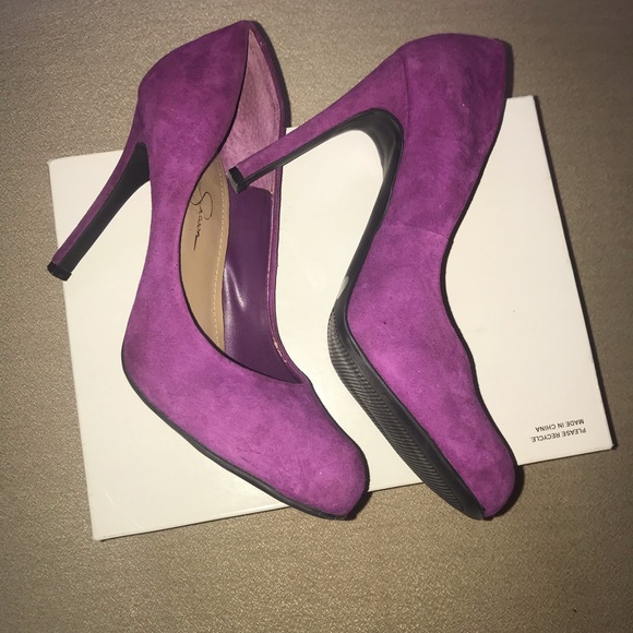 Jessica Simpson Fuchsia pumps - Picture 3 of 8